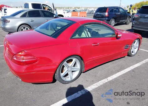 2005 Mercedes-Benz Sl 500 z USA, uszkodzony, nr VIN WDBSK75F55F105855
